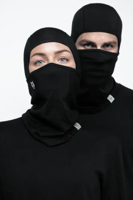 Main Image Woolf Merino Svarthetta Balaclava