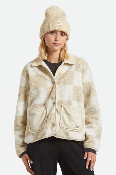 Brixton ws Woodburn Tall Brushed Beanie OS