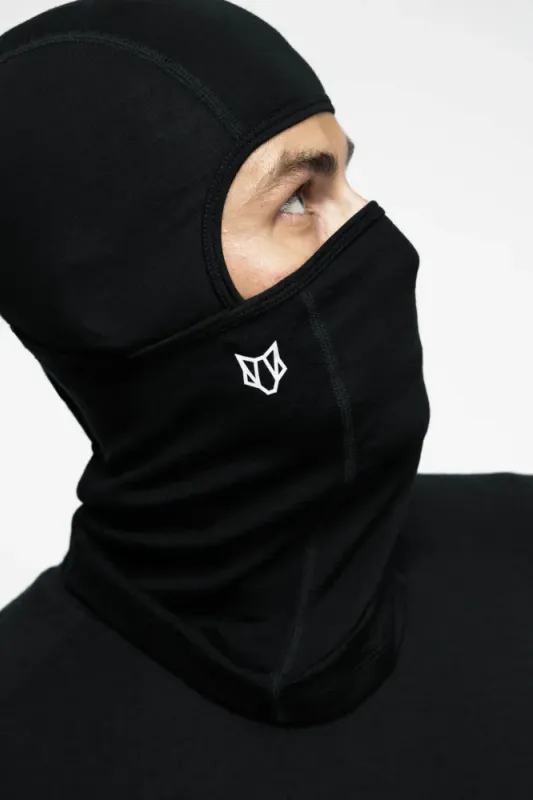 Woolf Merino Svarthetta Balaclava